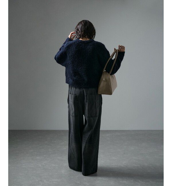 SALON adam et rope'「ソフトレザーミドルボストンバッグ 2」|ボストンバッグ|