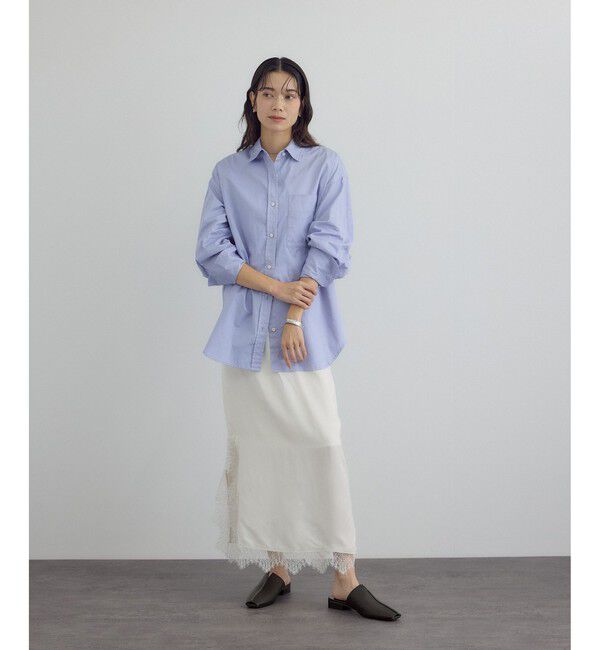 SALON adam et rope'「【W S（ドゥーブル）】レザーフラットミュール」|その他|