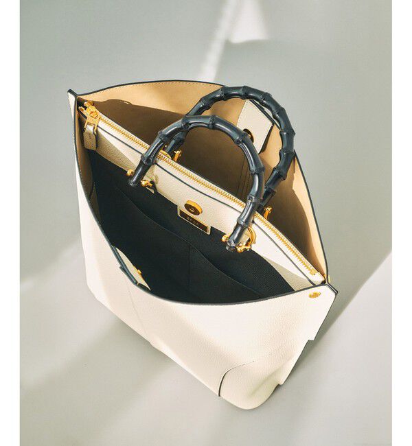 ROPE「【E'POR】BAMBOO BAG Large【通勤】【A4対応】【25AW】」|トートバッグ|