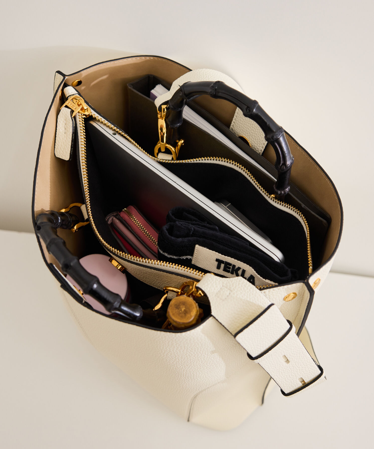 ROPE「【E'POR】BAMBOO BAG Large【通勤】【A4対応】【25AW】」|トートバッグ|