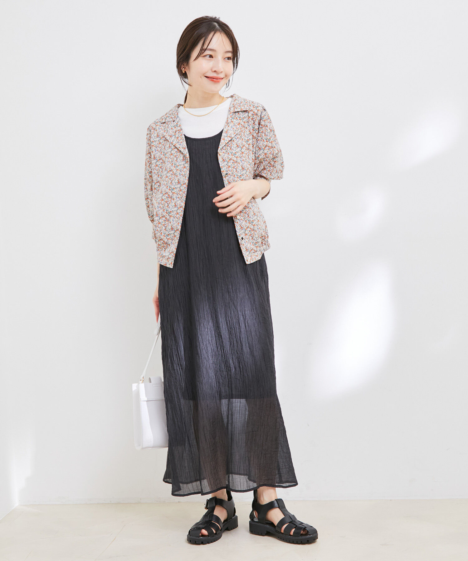 Juze「【軽量】ボリュームソールソフトグルカサンダル」|サンダル|