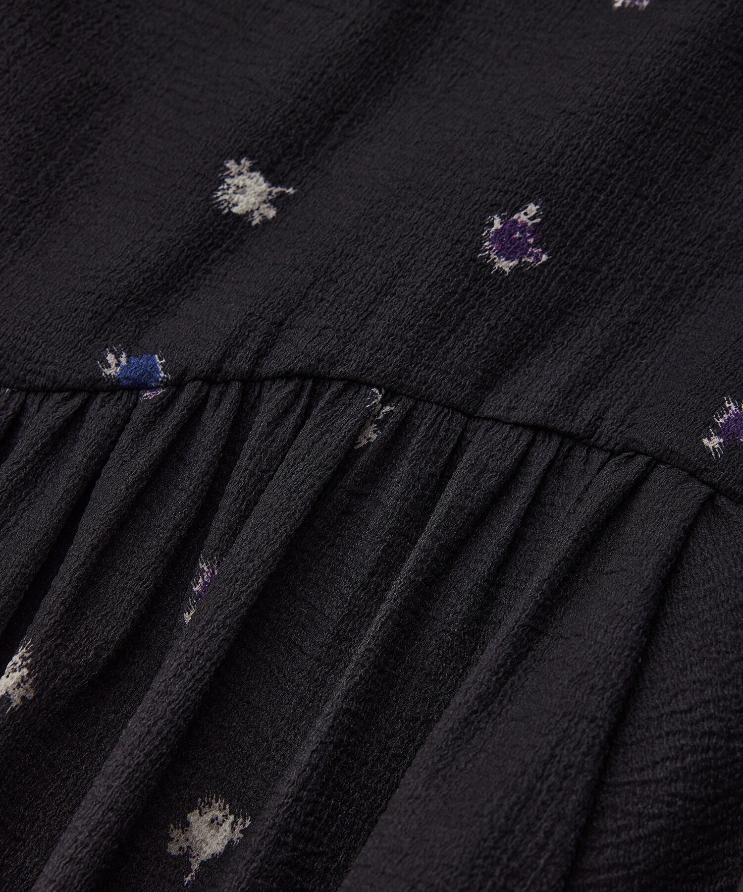 VIS「小花柄バルーンスカート」|スカート|