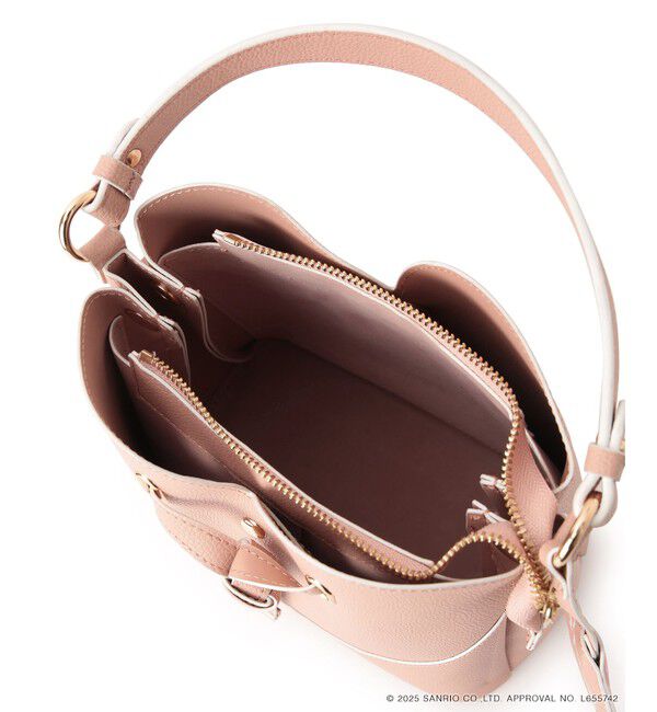 VIS「【マイメロディ&クロミ】 VIS別注モデルハートカットバッグ＆チャームSET」|ハンドバッグ|