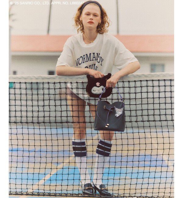 VIS「【マイメロディ&クロミ】 VIS別注モデルふわふわフェイスポーチ」|ポーチ|