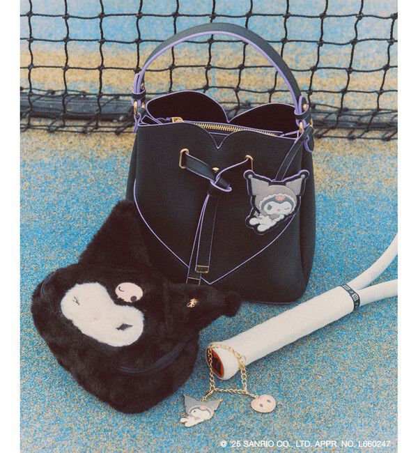 VIS「【マイメロディ&クロミ】 VIS別注モデルふわふわフェイスポーチ」|ポーチ|