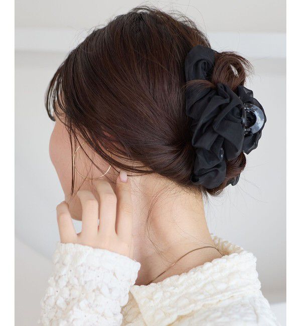 VIS「シフォンバンスヘアクリップ」|ヘアバンド|