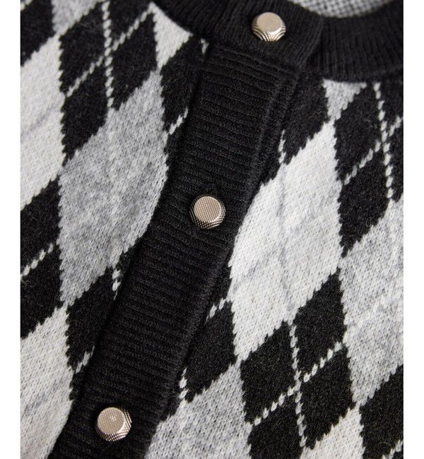 Rope&rsquo;Picnic「アーガイル柄アソートカーディガン」|カーディガン|