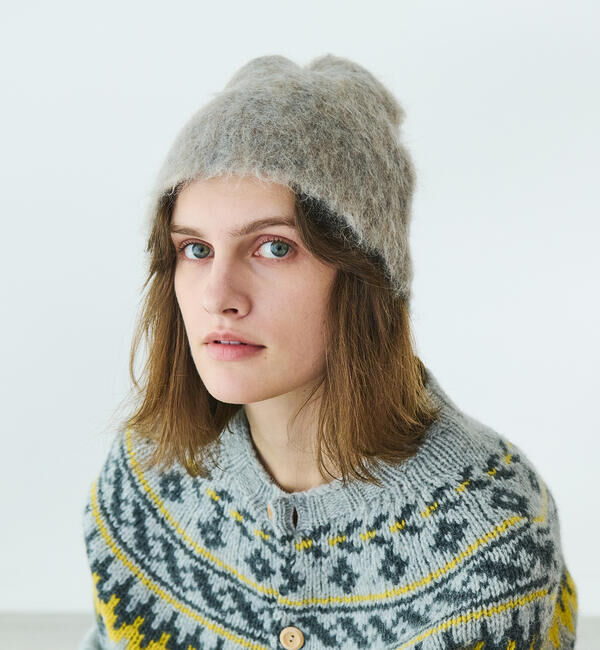 ORCIVAL「ORCIVAL | モヘア チューリップビーニー」|ニット帽|