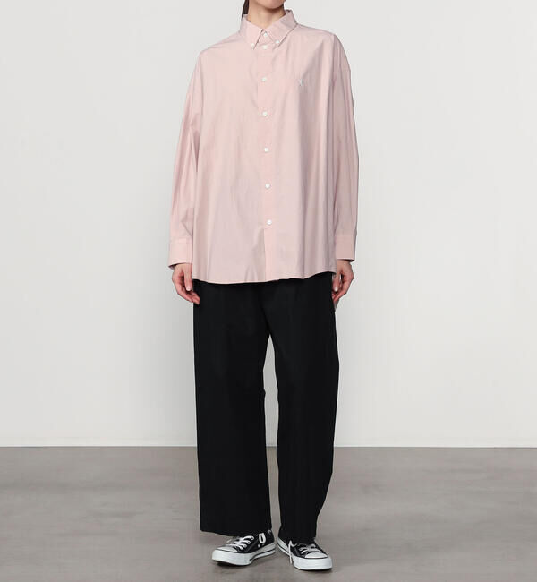 ORCIVAL「ORCIVAL | コットンナイロン ワイドイージーパンツ WOMEN」|チノ|