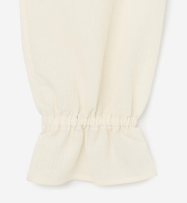 LE GLAZIK「LE GLAZIK | ポリエステルコットン ラッフルシャツ WOMEN」|シャツ・ブラウス|