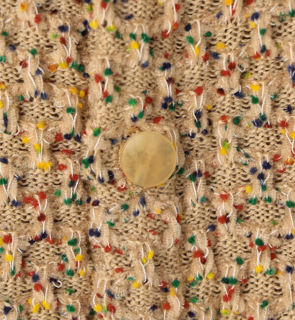  「COOHEM | モールニット カーディガン WOMEN」|ニット・セーター|