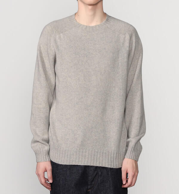 Morris & Sons「MORRIS & SONS | ジーロンラム クルーネックニット MEN」|ニット・セーター|