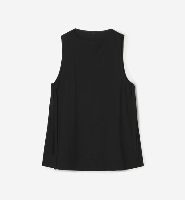  「eunoia | サイドオープン ロングベスト WOMEN」|ダウンベスト・ベスト|