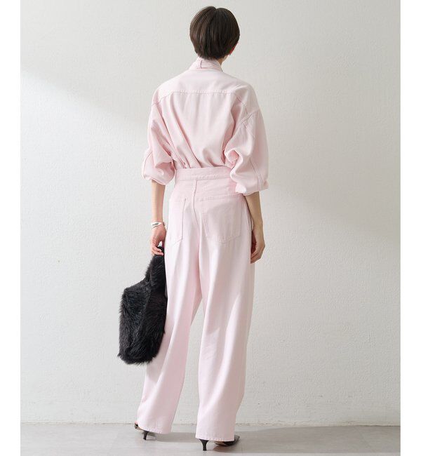  「ラップデニムパンツ」|デニム|