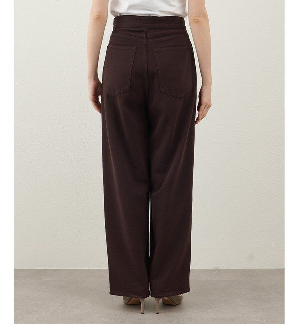  「ラップデニムパンツ」|デニム|