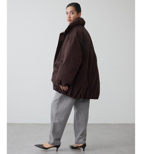 THE PAUSE「【THE PAUSE】ハイウエストカーブデニムパンツ」|チノ|