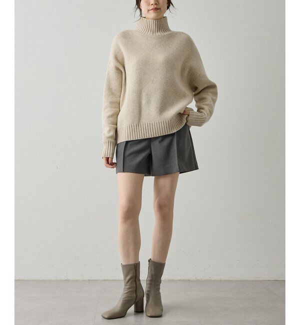 Drawing Numbers「【Drawing Numbers】接結ルーズタートルニット」|ニット・セーター|