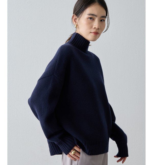 Drawing Numbers「【Drawing Numbers】接結ルーズタートルニット」|ニット・セーター|