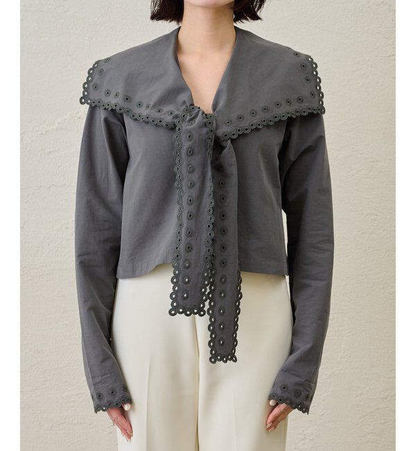 GEMINI「【GEMINI】スカラップブラウス」|シャツ・ブラウス|