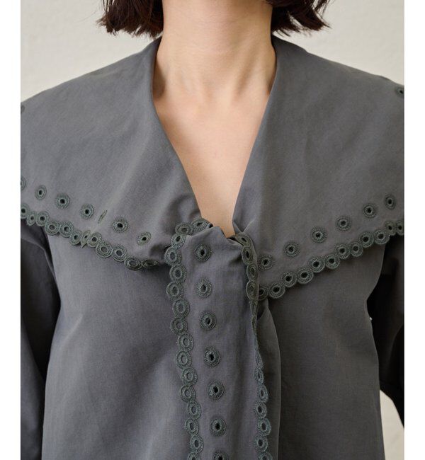 GEMINI「【GEMINI】スカラップブラウス」|シャツ・ブラウス|