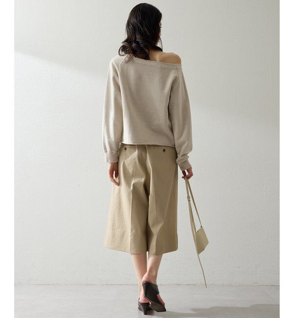  「【一部店舗＆WEB限定カラー】オフショル刺繍プルオーバー」|Tシャツ・カットソー|