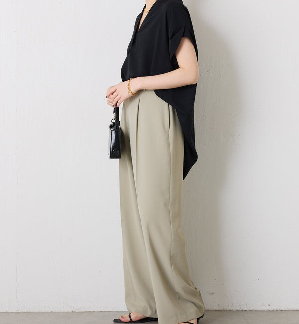  「ジャージワイドパンツ」|チノ|