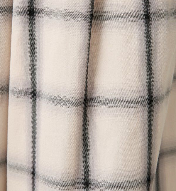  「チェックタックパンツ」|チノ|