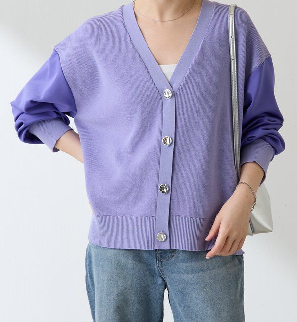  「コンビニットカーディガン」|ニット・セーター|