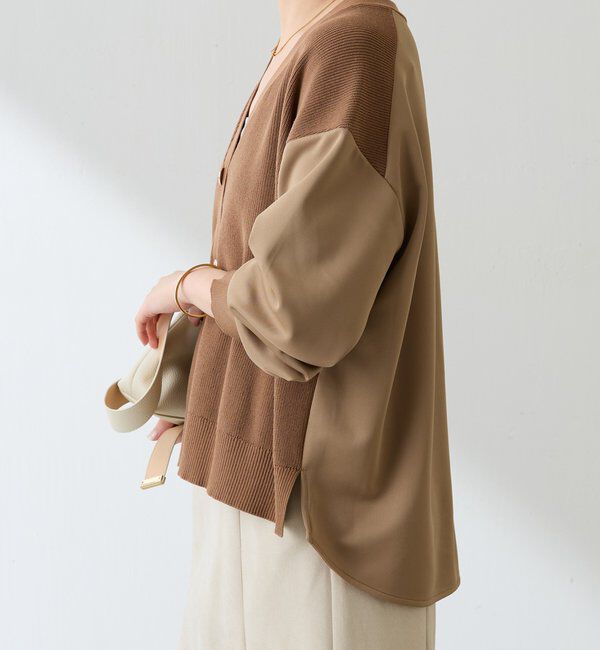  「コンビニットカーディガン」|ニット・セーター|