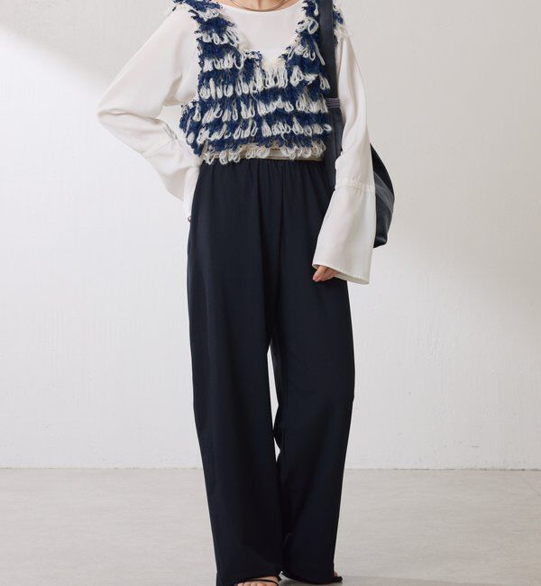  「クロップドニットベスト」|ニット・セーター|