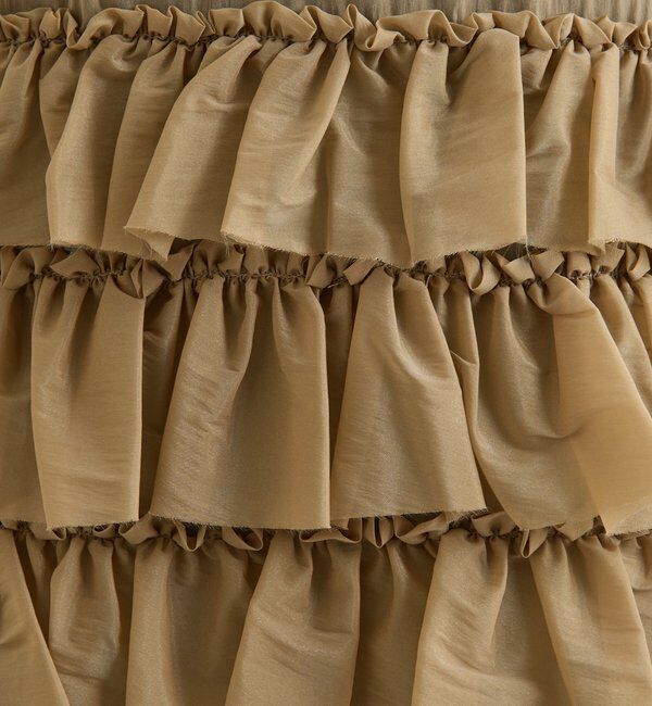  「	オーガンジーティアードチュニック」|シャツ・ブラウス|