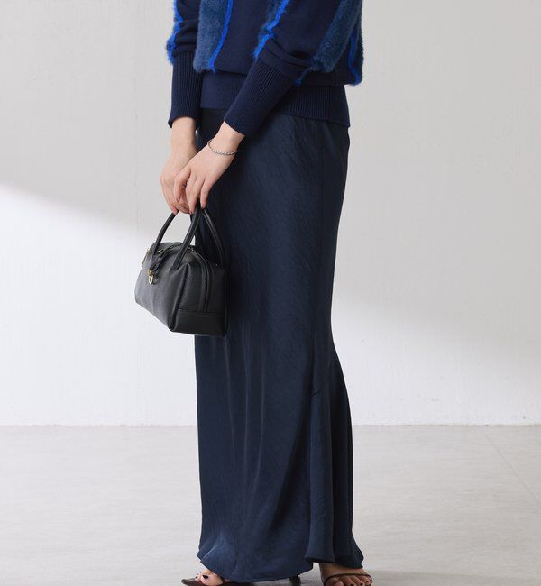  「【IDE監修大きめサイズ/WEB限定リバイバル】サテンマーメイドスカート」|スカート|