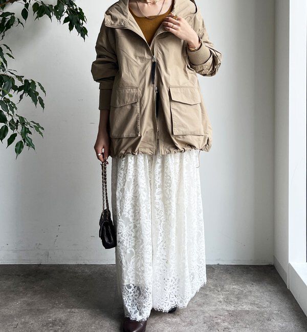  「スカラレースフレアスカート」|スカート|