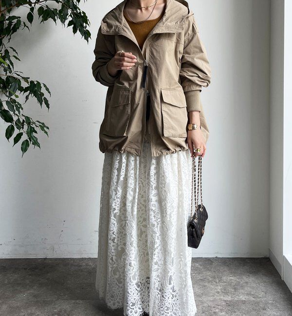  「スカラレースフレアスカート」|スカート|