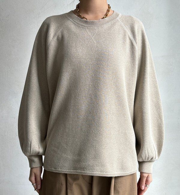  「ラメニットプルオーバー」|ニット・セーター|