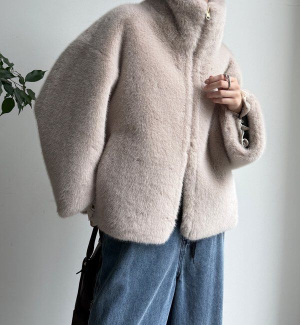  「フェイクファーリバーシブルコート」|その他|