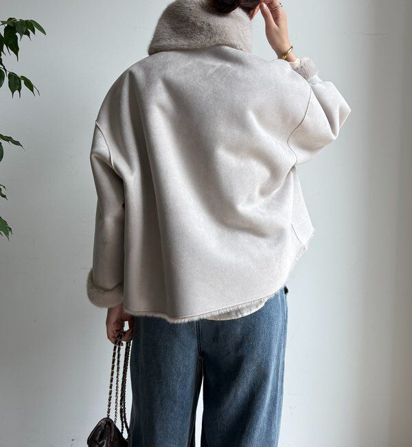  「フェイクファーリバーシブルコート」|その他|