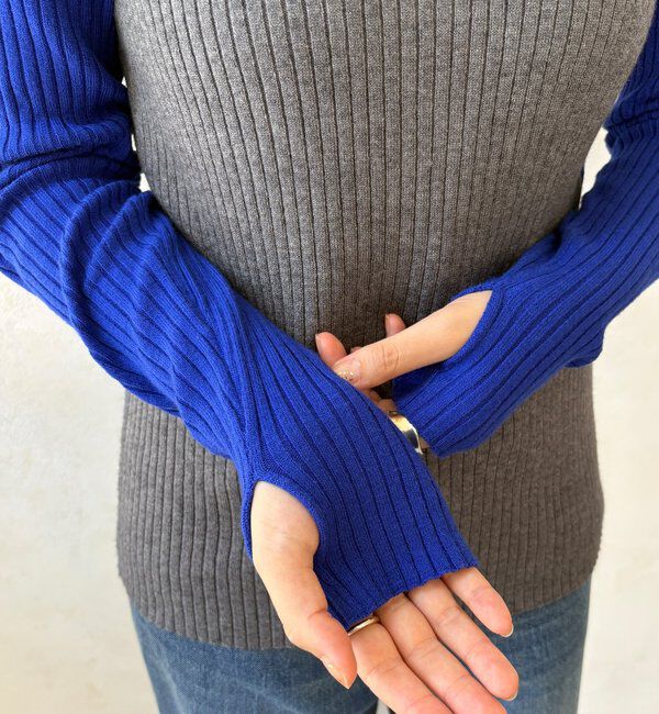  「【WEB限定】ケープアンサンブルニット」|ニット・セーター|