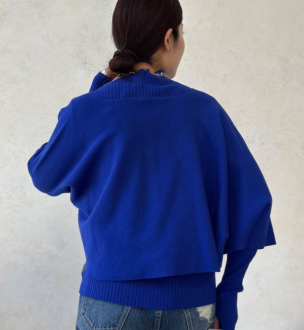  「【WEB限定】ケープアンサンブルニット」|ニット・セーター|