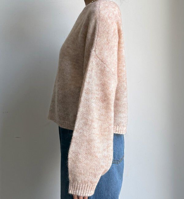  「モヘヤメランジプルオーバー」|ニット・セーター|