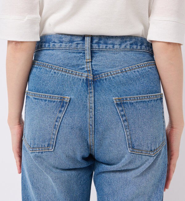  「【全骨格美脚見え！】slit DENIM」|デニム|