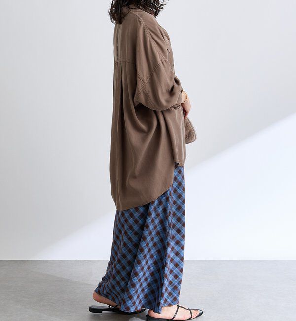  「【セットアップ可】ガーメントダイワイドシャツ」|シャツ・ブラウス|