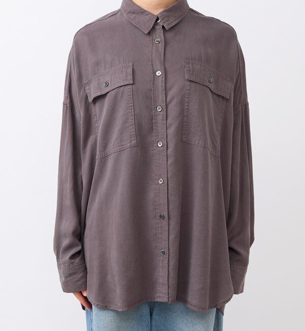  「【セットアップ可】ガーメントダイワイドシャツ」|シャツ・ブラウス|