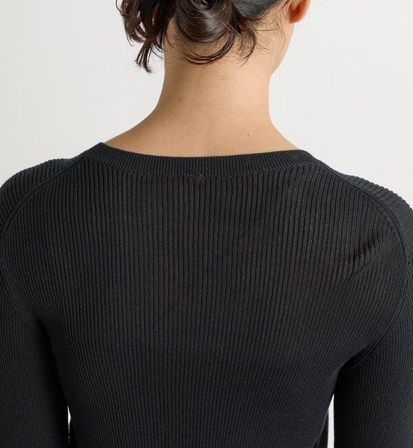  「【MONN.:.(モン)】RIB KNIT」|ニット・セーター|