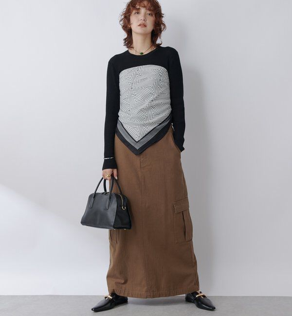  「【MONN.:.(モン)】RIB KNIT」|ニット・セーター|