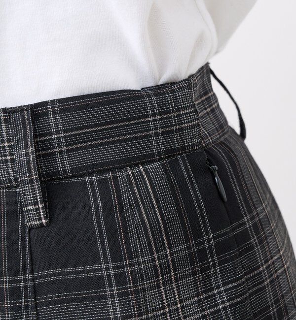  「シアーチェックプリーツスカート」|スカート|
