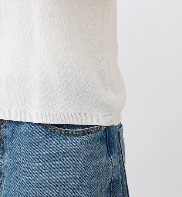  「【接触冷感】ゴブソデニットTee」|ニット・セーター|