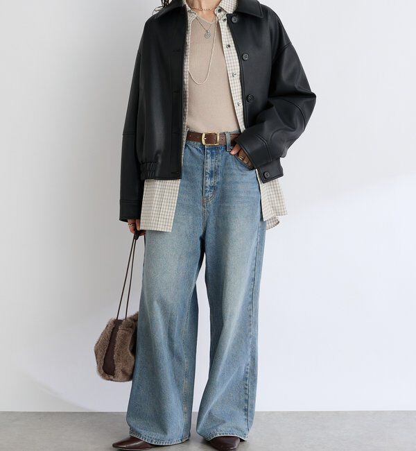  「【着こなしのアクセントに】ヴィンテージライクコットンチェックシャツ」|シャツ・ブラウス|