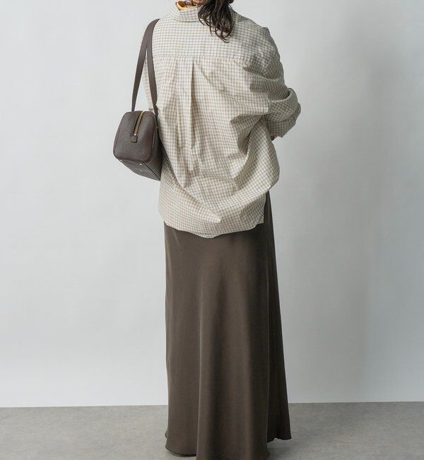  「【着こなしのアクセントに】ヴィンテージライクコットンチェックシャツ」|シャツ・ブラウス|