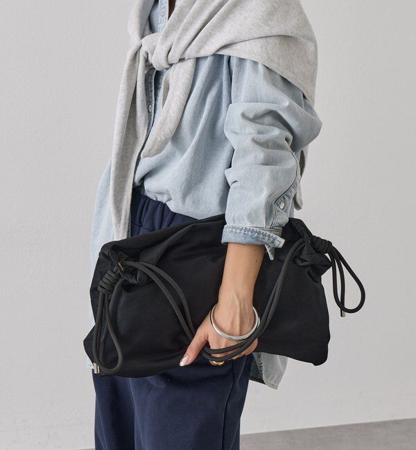  「予約【A4サイズ対応】メッシュワンハンドルトートバッグ」|クラッチバッグ|